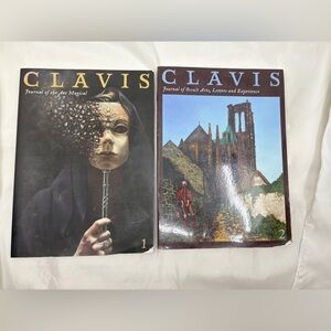 RARE Three Hands Press Clavis Journals Vols 1 & 2 The Cloister Occult Magic